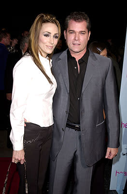 Ray Liotta and gal at the Hollywood premiere of MGM's Heartbreakers