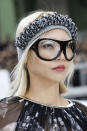 <p><span>Chanel</span>'s runway featured a cool pair of futuristic specs. If you're a bit more adventurous or looking for a major switch up, these could be perfect for you. Jet black is sleek and works well with everyone's everyday clothing palette.</p><p>Buy it <a rel="nofollow noopener" href="https://click.linksynergy.com/fs-bin/click?id=93xLBvPhAeE&subid=0&offerid=390098.1&type=10&tmpid=8158&RD_PARM1=https%253A%252F%252Fshop.nordstrom.com%252Fs%252Fderek-lam-47mm-optical-glasses%252F4454035&u1=IS%2CFAS%2CGAL%2CTryTheseOpticalEyewearTrendsStraightfromtheRunway%2Clwilliams0264%2C201801%2CT" target="_blank" data-ylk="slk:here;elm:context_link;itc:0;sec:content-canvas" class="link ">here</a> for $270.</p>