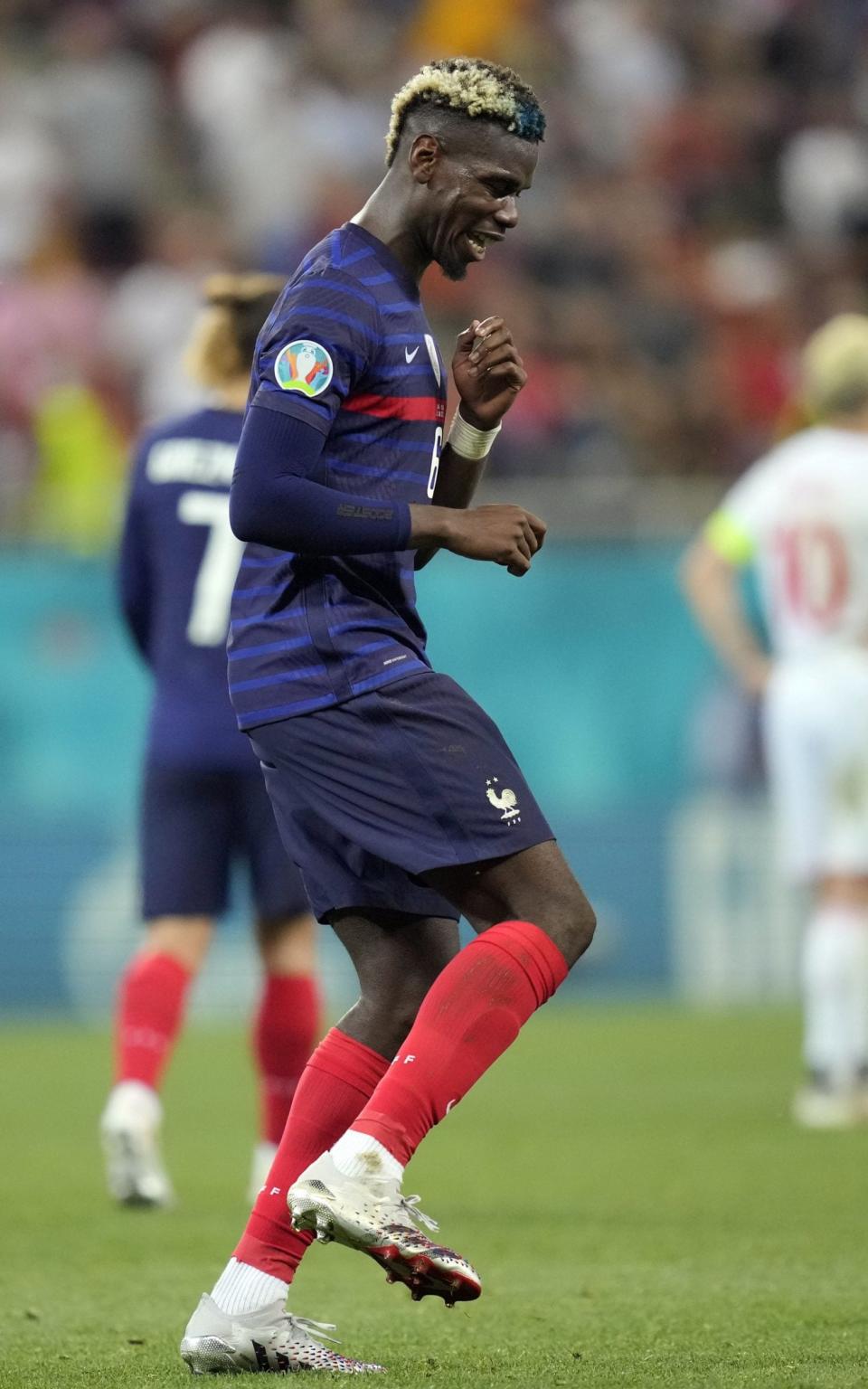 Paul Pogba dances - SHUTTERSTOCK