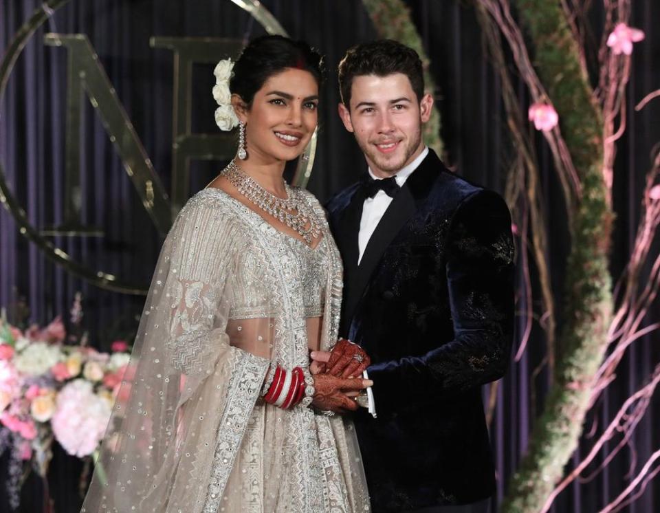 Priyanka Chopra and Nick Jonas | RAJAT GUPTA/EPA-EFE/REX/Shutterstock