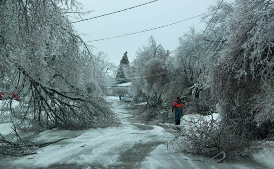 Ice storm