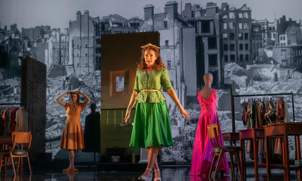 <span>Julia Brown in The Girls of Slender Means at the Royal Lyceum, Edinburgh.</span><span>Photograph: Mihaela Bodlovic</span>