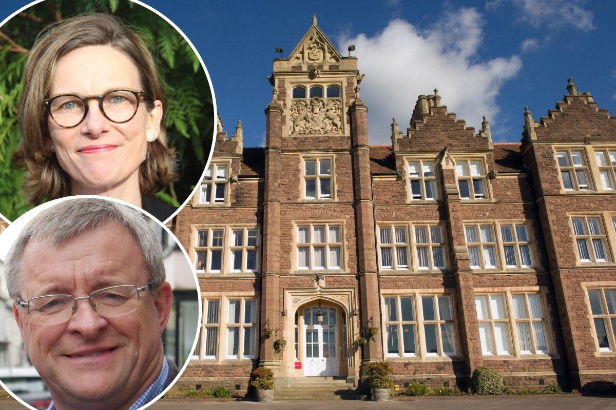 Haberdashers School in Monmouth is one of Wales' best known independent schools and Labour's Catherine Fookes has defended her party's plan to charge VAT on fees, which is opposed by Lib Dem William Powell. <i>(Image: Archive/supplied)</i>