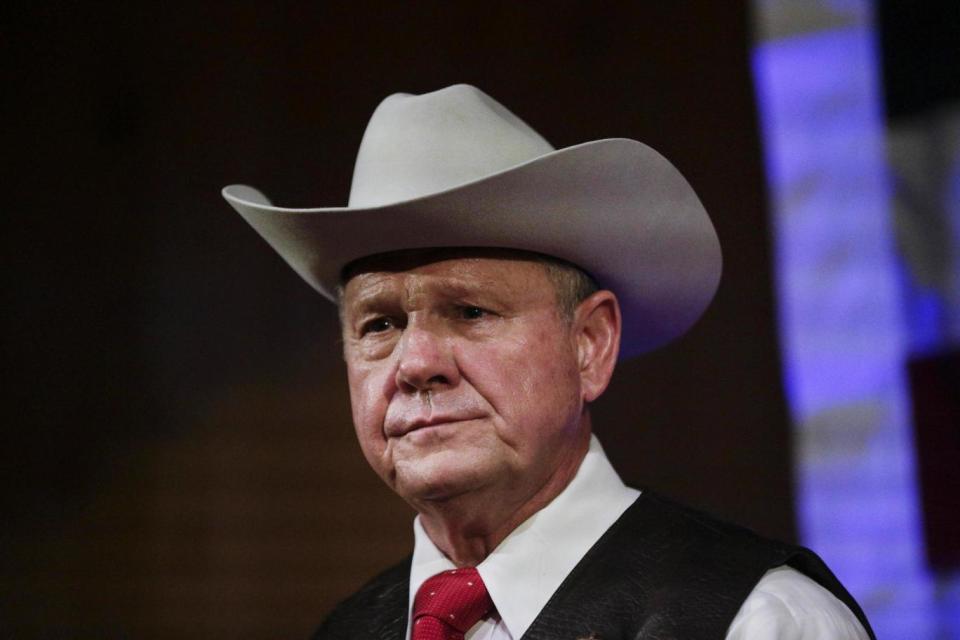 Roy Moore was accused of making inappropriate sexual advances almost 40 years ago (AP)