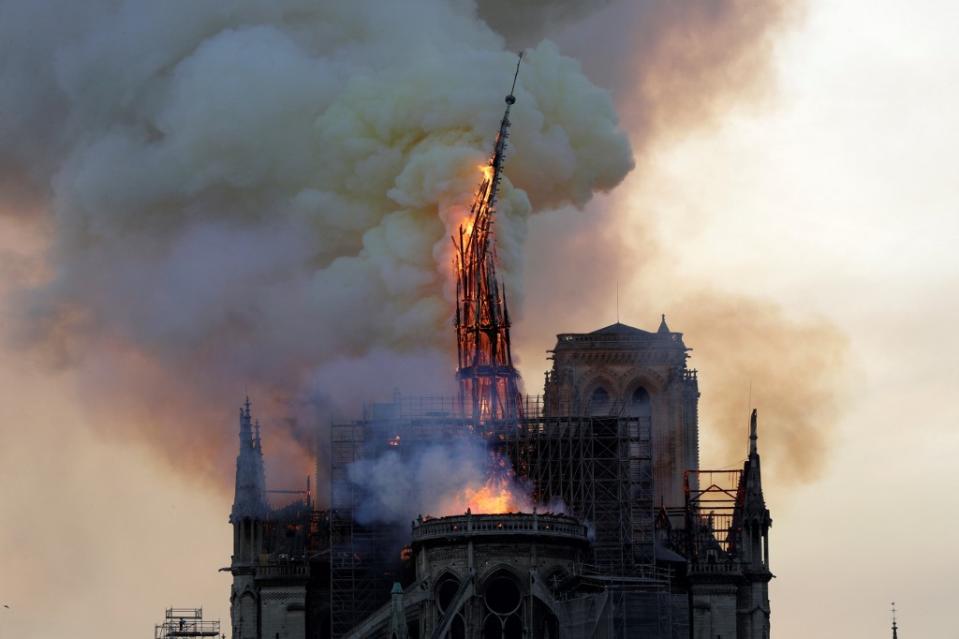 Notre-Dame de Paris en feu, des photos impressionnantes