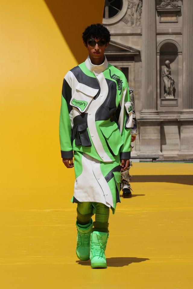 Exploring the Wonders of Louis Vuitton SS23: Virgil Abloh's Yellow