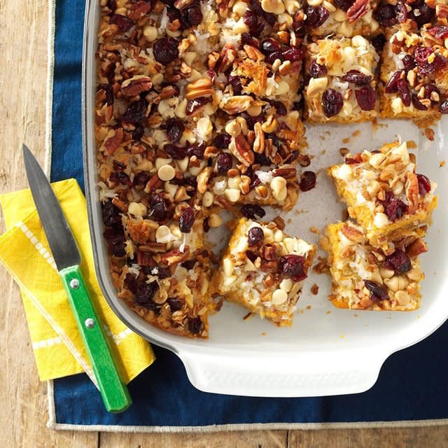 Pumpkin Delight Magic Bars