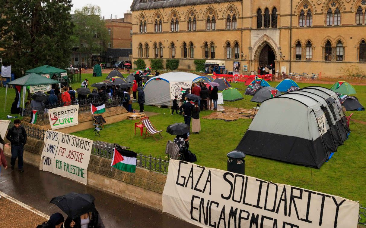 The Gaza Solidarity Encampment at Oxford University