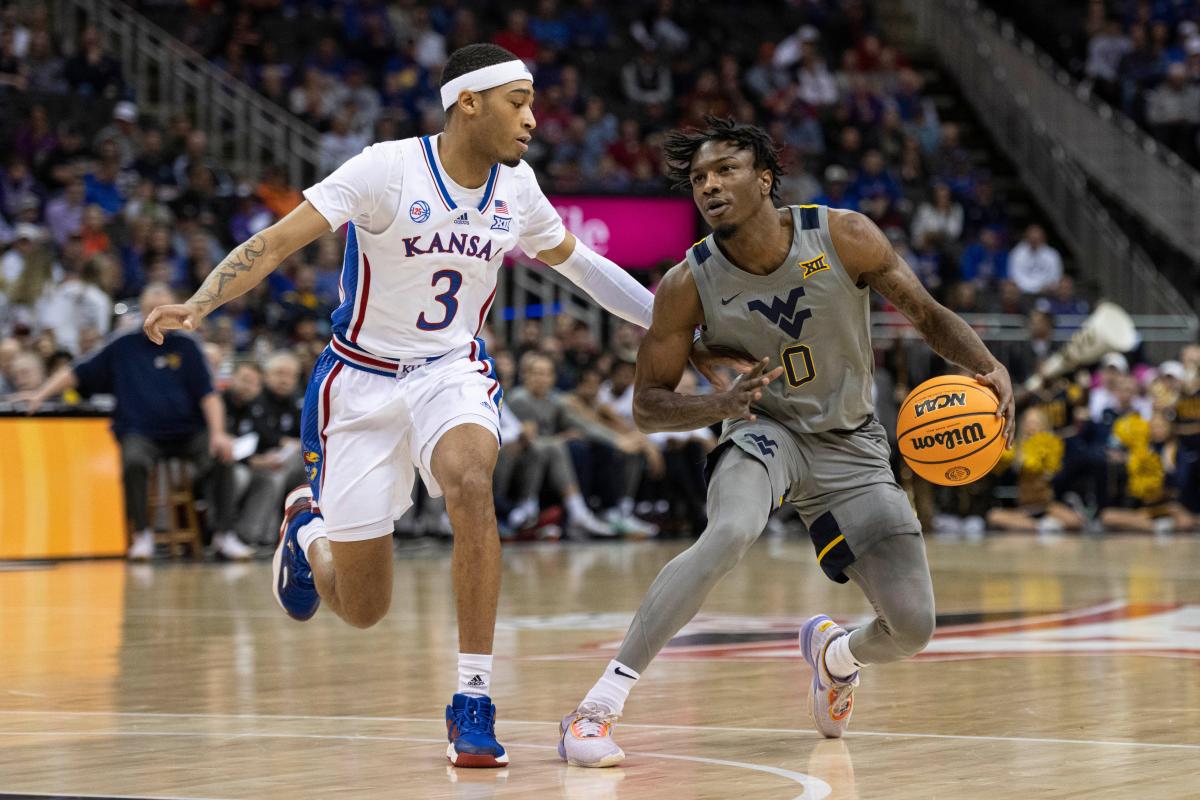 Kansas jayhawks 2023 big 12 men's basketball regular season