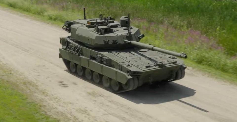 The M-10 Booker Combat Vehicle was designed to provide quick reaction armor. (GSLD screencap)