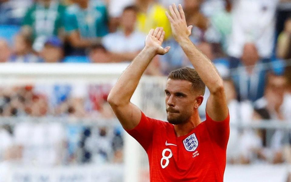 Jordan Henderson has been given three weeks off following England's deep run at World Cup - REUTERS