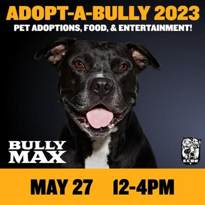 Local Pet Food Company, Bully Max®, To Host Pet Adoption Event to