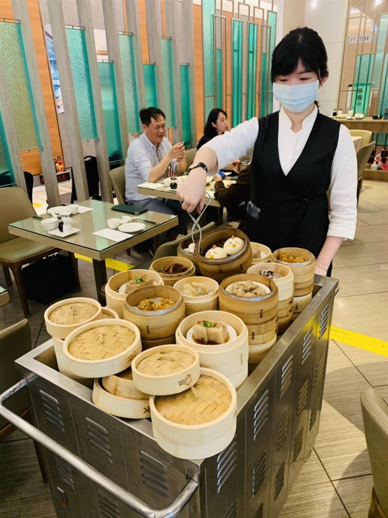 新葡苑台北復興店推出港點下午茶吃到飽。（圖／業者提供）