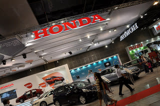 Honda at car show