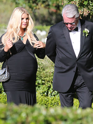 Always a Bridesmaid! Jessica Simpson Walks Down the Aisle Again