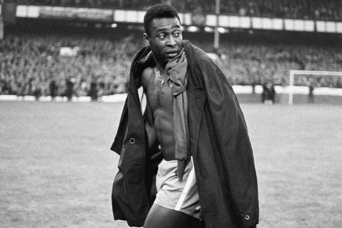 The world of football has paid tribute to Pele following his death aged 82 (Derek Millward/PA) (PA Wire)