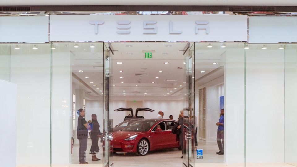 Tesla at Del Amo Fashion Center