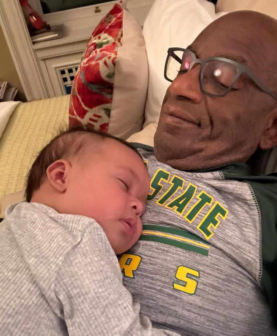 <p>Al Roker/Instagram</p> Al Roker with granddaughter, Sky