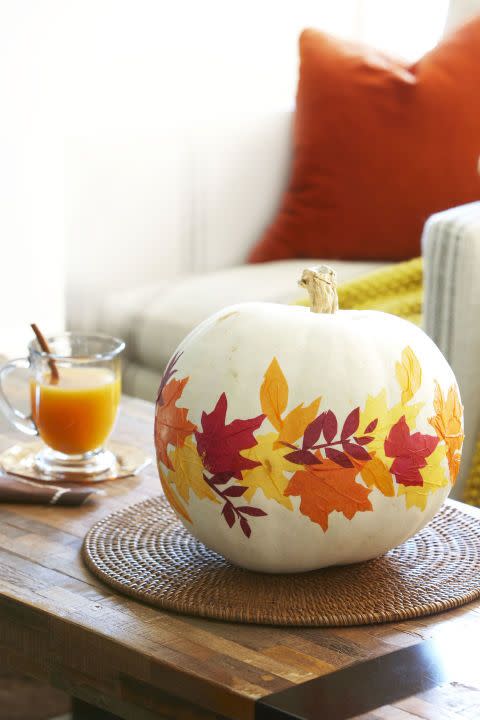 Fall Foliage Pumpkin