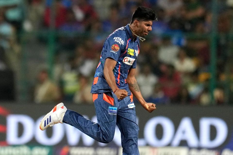 Mayank Yadav has impressed in his first two matches in the 2024 IPL (AP)