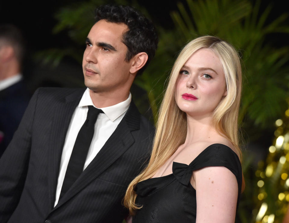 <p>Axelle/Bauer-Griffin/Getty Images</p><p><strong><a href="https://parade.com/1033816/walterscott/elle-fanning-catherine-the-great-interview/" rel="nofollow noopener" target="_blank" data-ylk="slk:Elle Fanning;elm:context_link;itc:0;sec:content-canvas" class="link ">Elle Fanning</a> </strong>revealed in April 2023 that she and <strong>Max Minghella</strong>, her boyfriend of more than four years, had split. Still, she's open to finding love again, <a href="https://www.harpersbazaar.com/uk/culture/culture-news/a43492570/elle-fanning-the-great-cover-interview/" rel="nofollow noopener" target="_blank" data-ylk="slk:telling Harper's Bazaar U.K.;elm:context_link;itc:0;sec:content-canvas" class="link ">telling <em>Harper's Bazaar U.K.</em></a> in April, "I'm a hopeless romantic. I believe in love at first sight. Call me crazy, but I believe in those things. I feel that it's my destiny."<br></p>