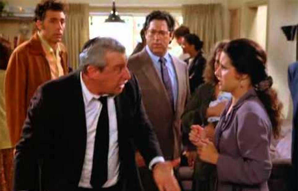 Charles Levin appeared as Mohel in the Seinfeld episode The Bris. Source: Seinfeld, still