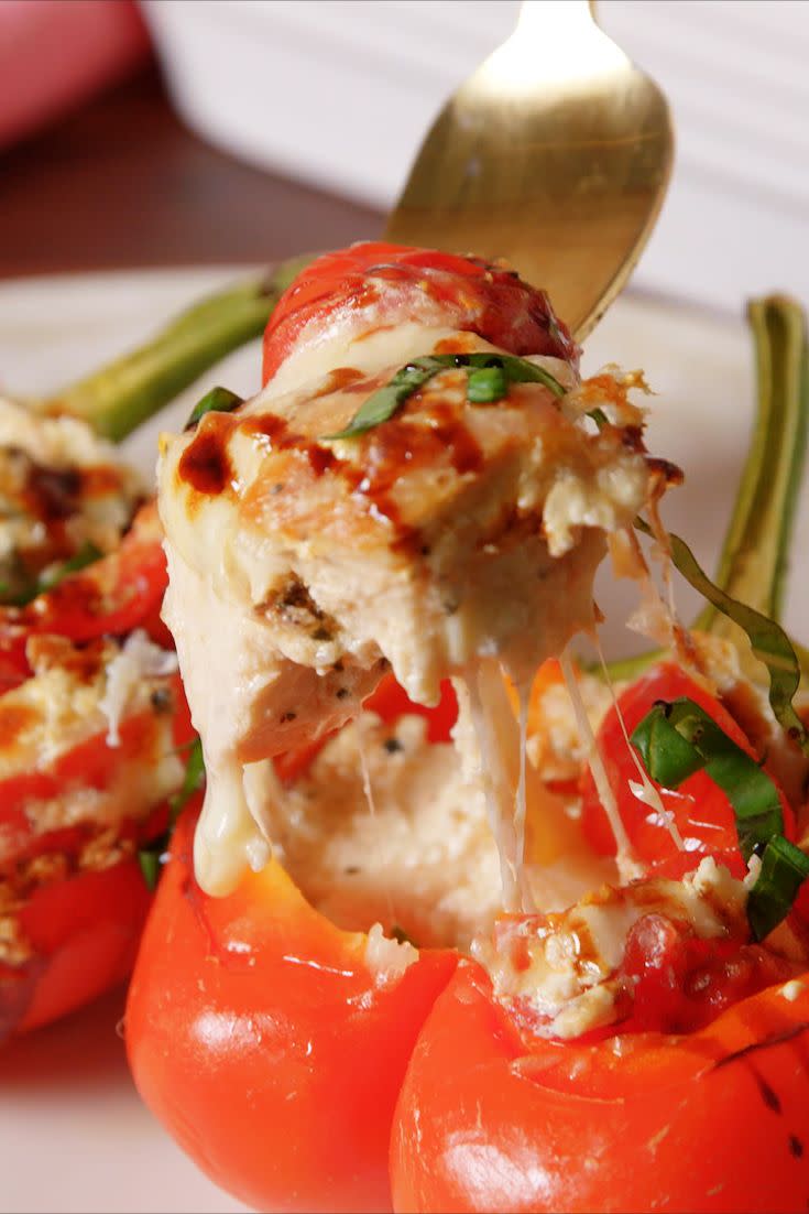 Caprese Stuffed Peppers