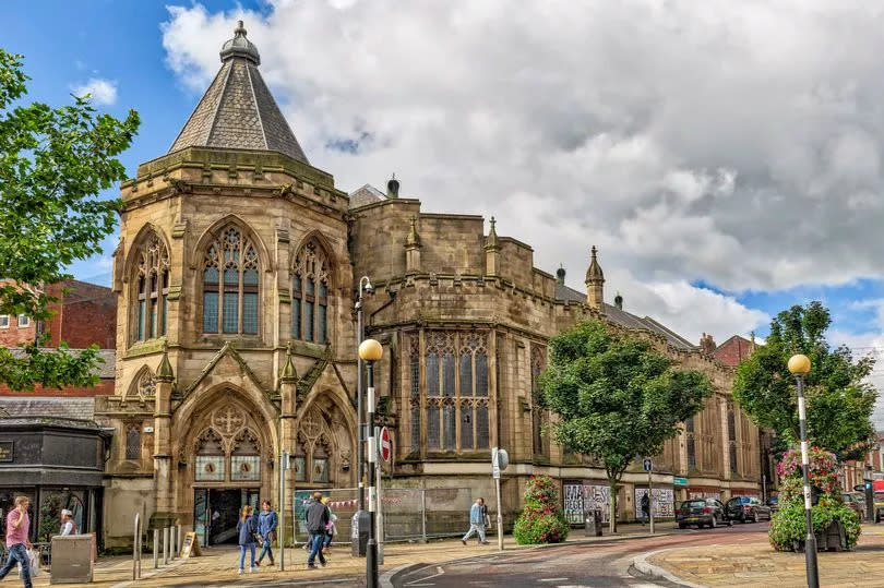 The exterior of The Exchange building in Blackburn