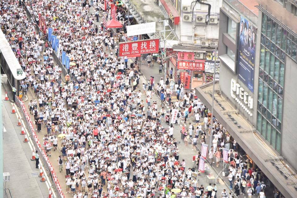 四年前的今天，香港爆發「反送中」社會運動，徹底改變了香港社會的面貌。(圖：找尋失去的靈魂推特)