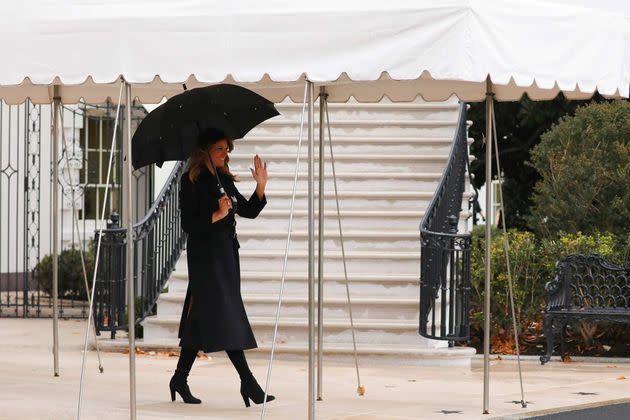 Donald Trump Melania Trump Londres 15