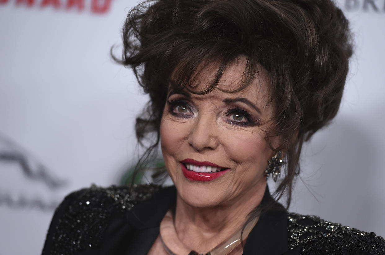 Joan Collins (Credit: Jordan Strauss/Invision/AP)