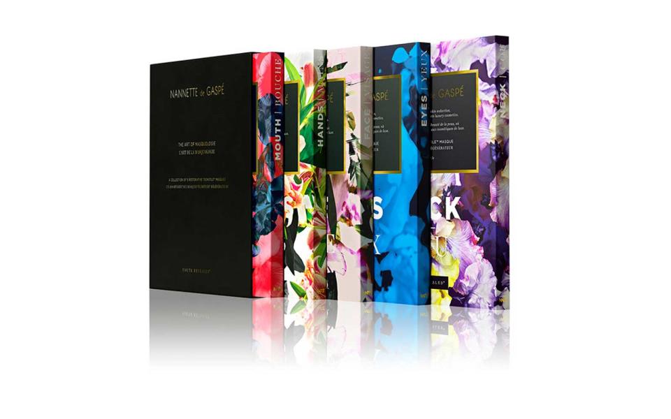<p>Impress the girl in your life with your knowledge of cutting-edge skincare with these beautifully packaged, waterless masks. The Library of Skin Seduction contains variations for your face, hands, eyes, mouth, and neck.</p> <p>To buy: <a rel="nofollow noopener" href="http://click.linksynergy.com/fs-bin/click?id=93xLBvPhAeE&subid=0&offerid=293189.1&type=10&tmpid=12371&RD_PARM1=http%3A%2F%2Fwww.barneys.com%2Fproduct%2Fnannette-de-gasp-c3-a9-coffret-504856700.html&u1=TLTRVGGValentinesDayGiftsAD1Jan17" target="_blank" data-ylk="slk:barneys.com;elm:context_link;itc:0;sec:content-canvas" class="link ">barneys.com</a>, $425</p>