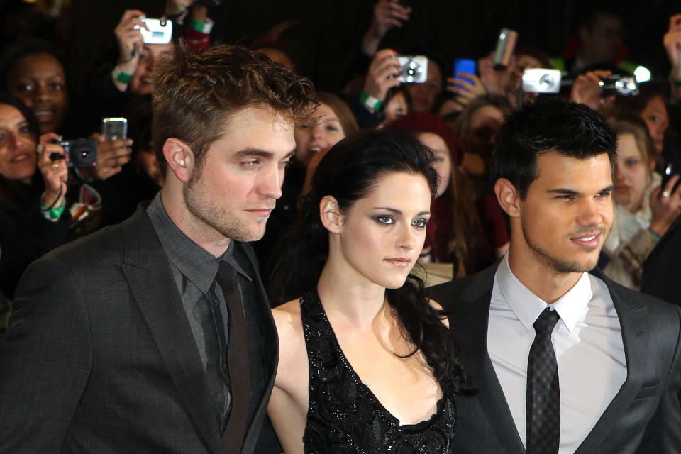 The cast of "Twilight"