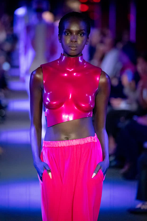 A look from the Tom Ford Spring 2020 collection.