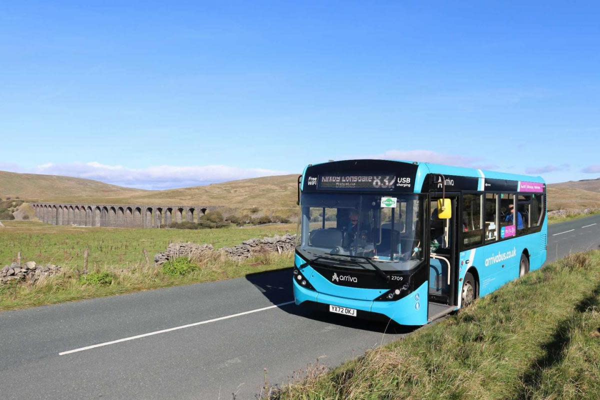 On Sunday (May 5), the first passengers travelled on the DalesBus service from Darlington to the Yorkshire Dales <i>(Image: ARRIVA)</i>
