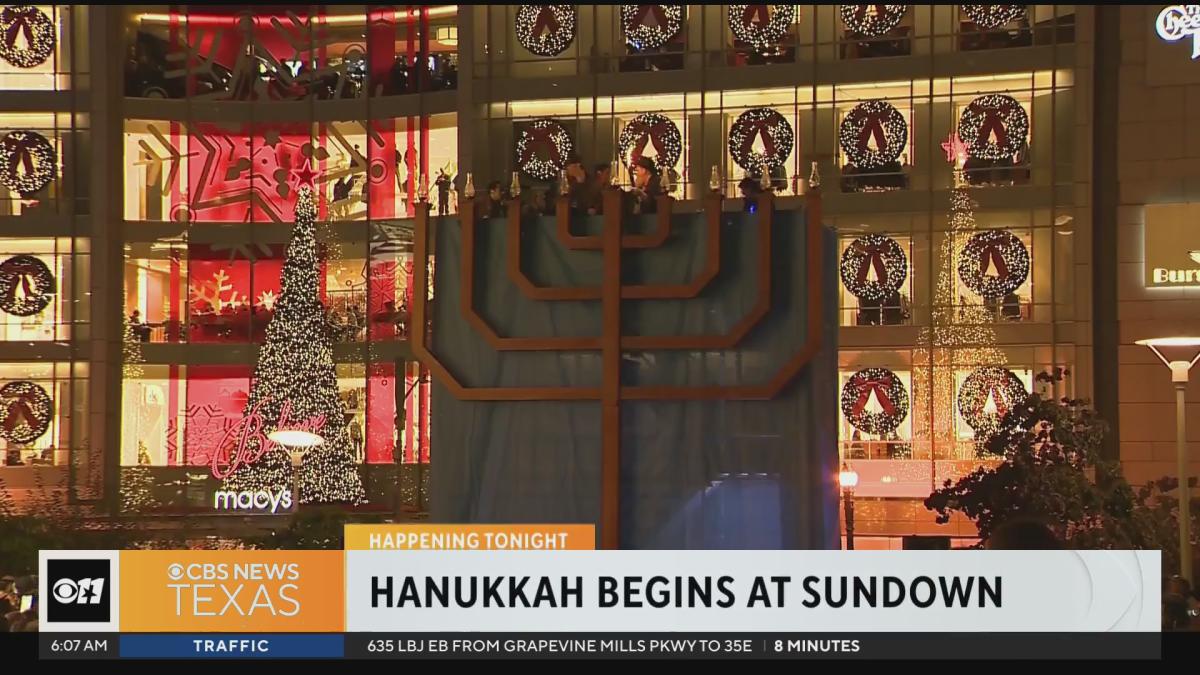 Hanukkah begins at sundown with lighting ceremony