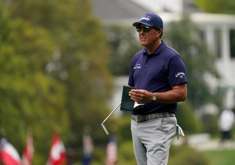 Phil Mickelson's go-for-broke style on the golf course tends to follow him when he leaves the club.