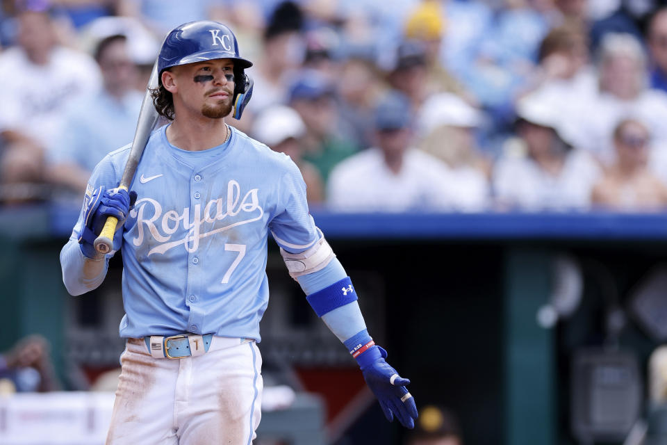 Kansas City Royals shortstop Bobby Witt Jr. (7)