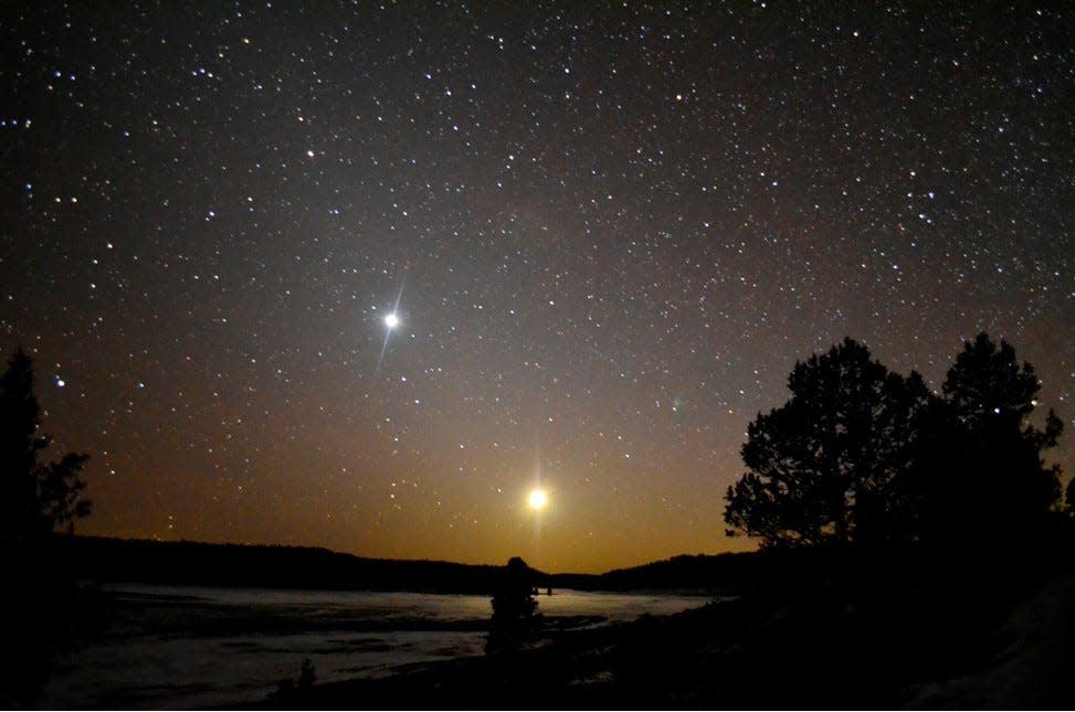 Views of the night sky in the Oregon Outback International Dark Sky Sanctuary.