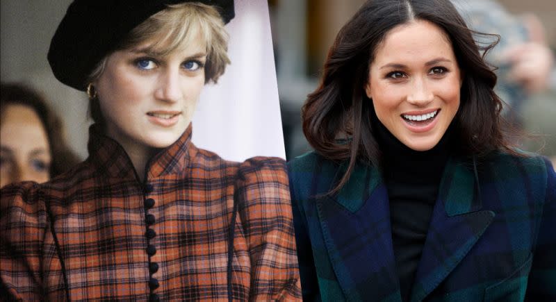 Quels sont les points communs et les différences entre Diana et Meghan Markle ? [Photo: Getty]