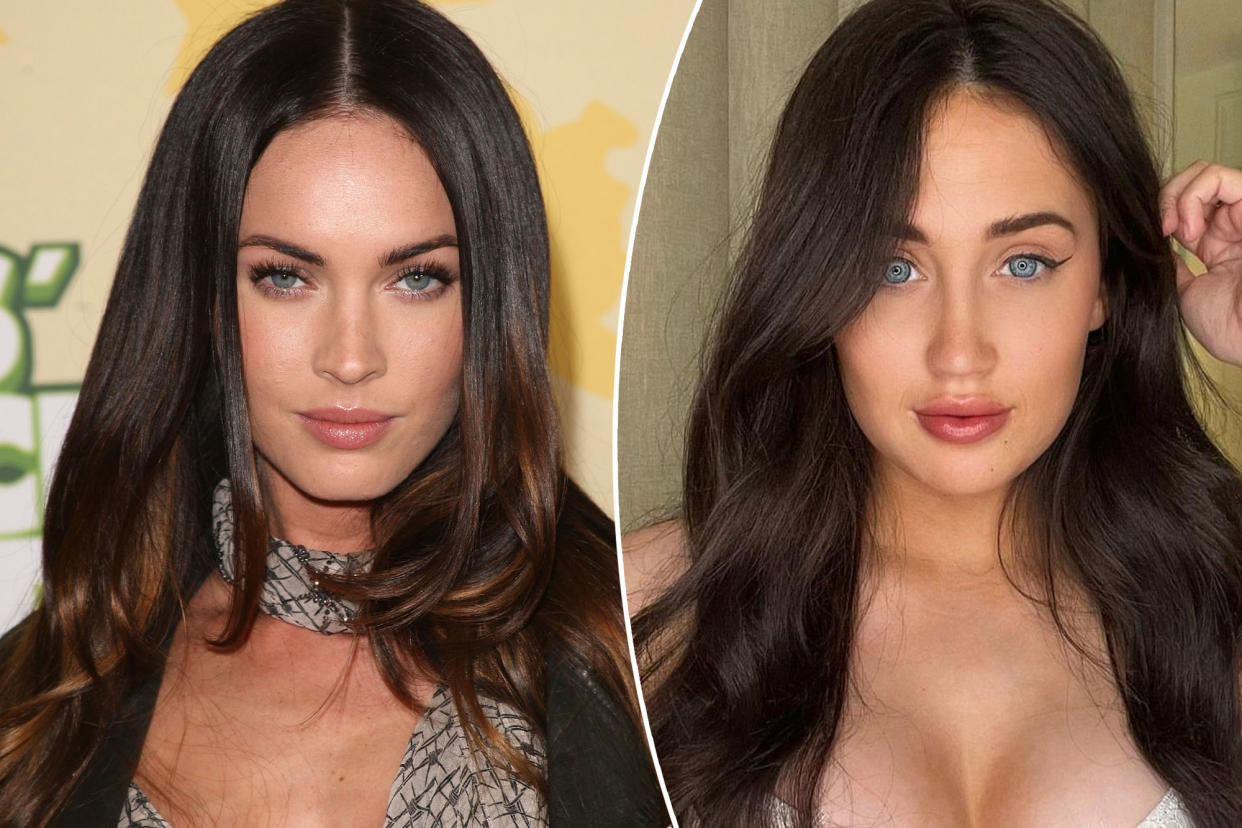 Taylor Ryan, 26, revealed she makes nearly $32,000 as a Megan Fox lookalike.