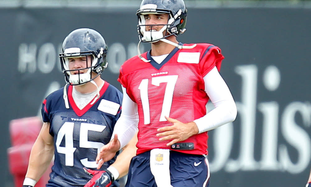 Houston Texans QB Brock Osweiler excellent in dress rehearsal