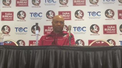 Watch: Florida State men's basketball coach Leonard Hamilton talks about loss to Syracuse