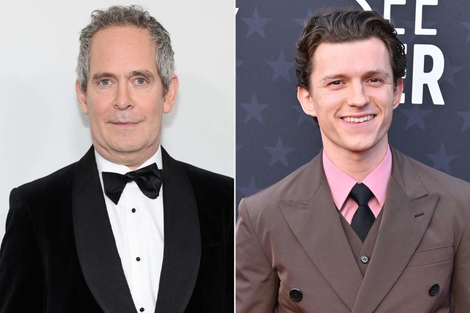 <p> Arturo Holmes/WireImage; Axelle/Bauer-Griffin/FilmMagic</p> Tom Hollander (left) and Tom Holland. 