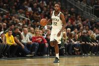 Middleton picked a great year to go from everyone’s most underrated player to a first time All-Star. He’s now poised to cash in as a free agent. Because of his ability to play on or off the ball, inside or outside, as well as being a plus defender, Middleton fits with any team. He’ll have big offers, but he’s found a home in Milwaukee and is expected to team with Giannis Antetokounmpo for years to come.