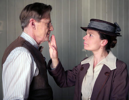 <p>Jesper Christensen and Maria Heiskanen in Icon Films' "Everlasting Moments."</p>