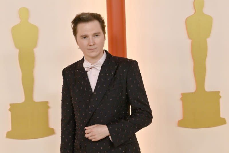 Paul Dano attends the Academy Awards in March. File Photo by Jim Ruymen/UPI