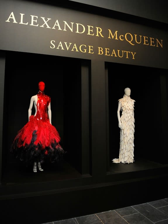 McQueen's work was the subject of a blockbuster exhibit at the Metropolitan Museum of Art in New York in 2011 -- "Alexander McQueen: Savage Beauty"