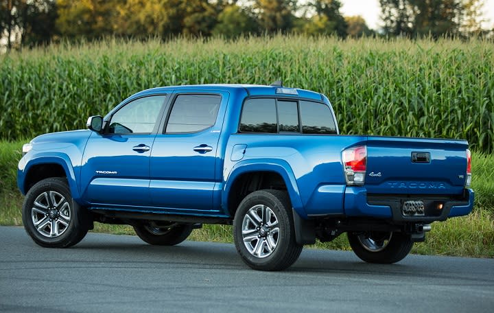 2017 Toyota Tacoma Limited rear quarter left photo