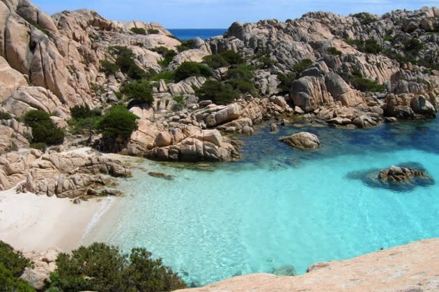 Traumhaft: Die Bucht Cala Coticcio Bucht auf Sardinien